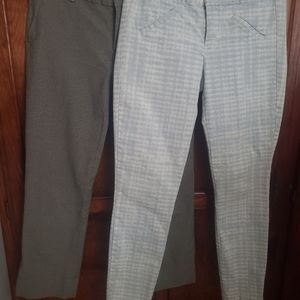 2 Womens Gap Size 2 Pants